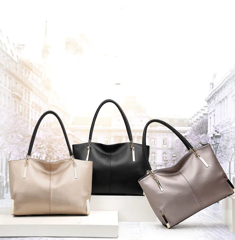 Genuine Leather Fashion Handbag for Women