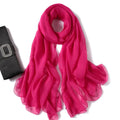 Silk Scarf for Women - 100% Mulberry Silk