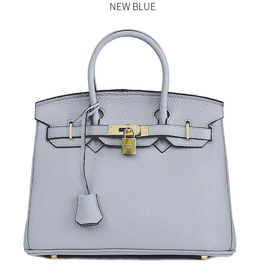 Platinum Cowhide Leather Tote Bag