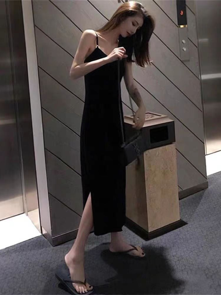 Casual Style Midi Slip Dress for Women, Summer 2020