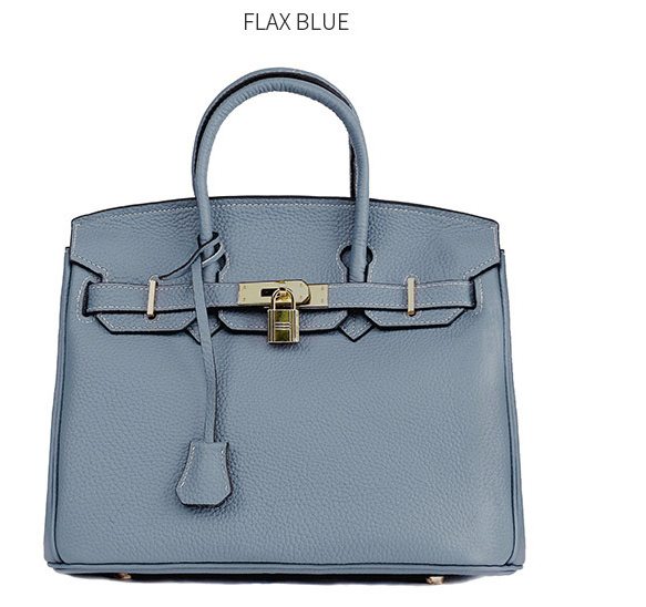 Platinum Cowhide Leather Tote Bag