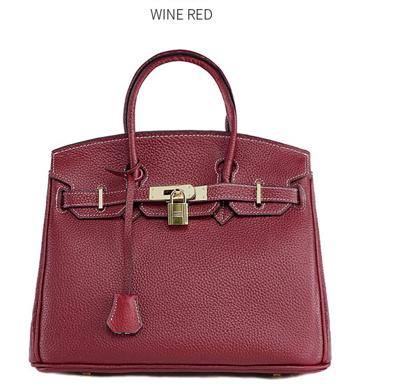 Platinum Cowhide Leather Tote Bag