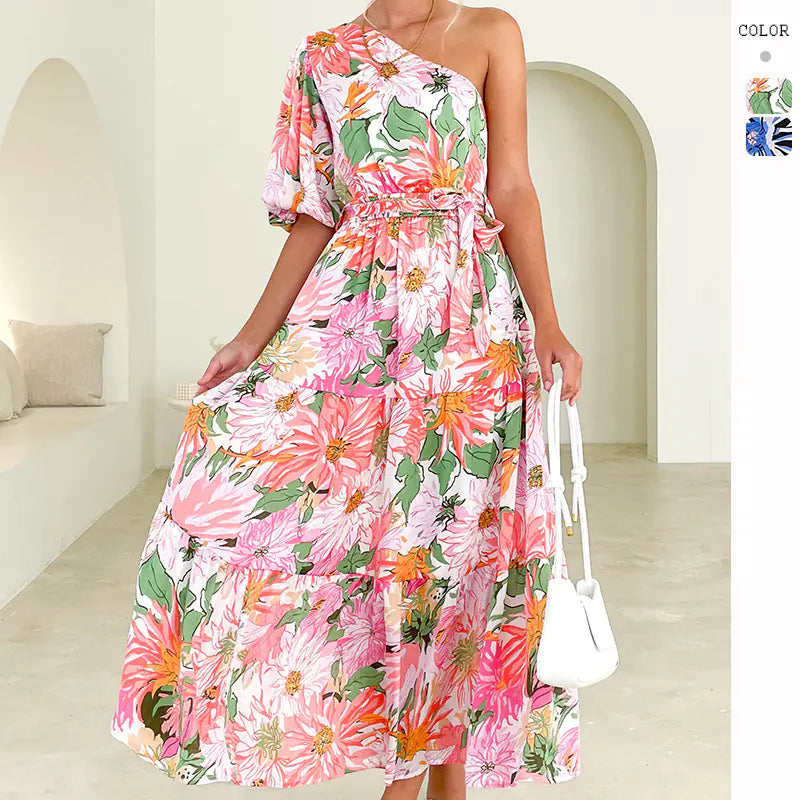 Summer Floral Maxi Dress